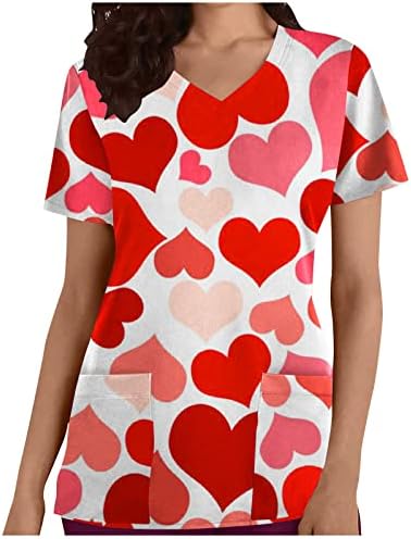 Žene Valentinovo vrhovi susretne majice za tisak srca