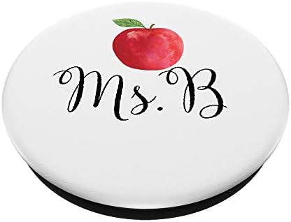 Gospođa B personalizirani kraj godine uvažavanje učitelja Poklon popsockets zavariv popgrip