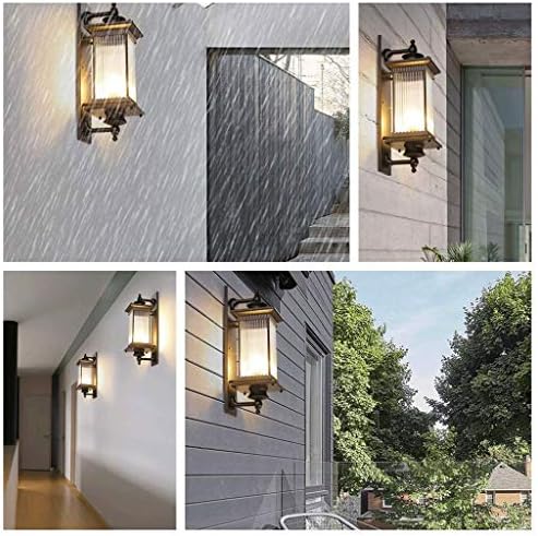 Svjetla Zidna Lampa-Minimalistička Zidna Lampa Vodootporna Lampa Za Dvorišna Vrata Vila Vrt Balkonski Prolaz