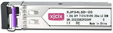 XJCIX 10GBASE-ER SFP+ optički primopredajnik SMF 1550nm 40KM optički modul DDM LC Duplex konektor za Cisco