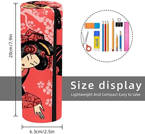 Travelna torba za šminku, kozmetička torba Make up Case za organizator, za žensku torbicu za toaletne potrepštine Oprema Četke, devojka cvjetaju japanski stil