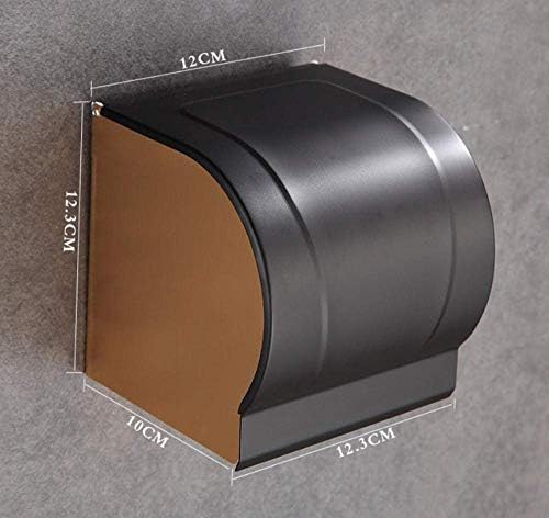 Htllt držač za držač za toaletni nosači papira Držači tkiva Vodootporni zidni nosač aluminijski toaletni