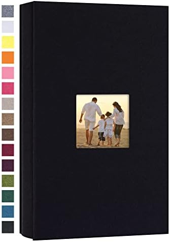 potricher Linen Hardcover Foto Album 4x6 600 fotografije veliki kapacitet za porodični odmor za godišnjicu braka