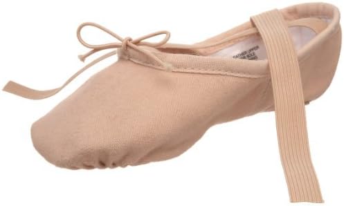 Bloch Girl's Pump Split Sole Canvas Balet cipela / papučica, ružičasta, 13 c Malo dijete