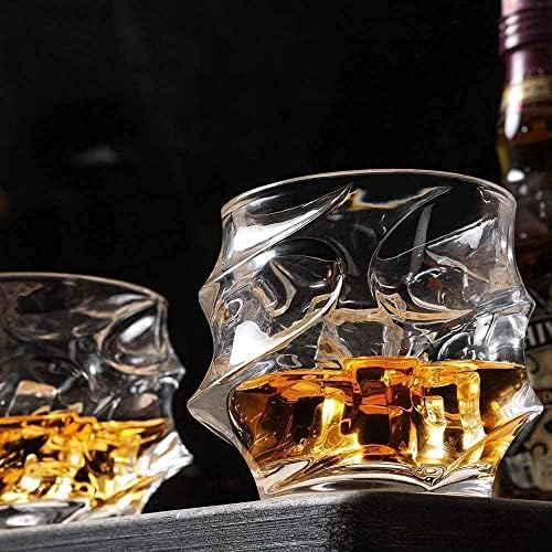 KANARS Emperor set dekantera i čaša za viski, ručno izrađen kristalni dekanter Set za piće, jedinstveni