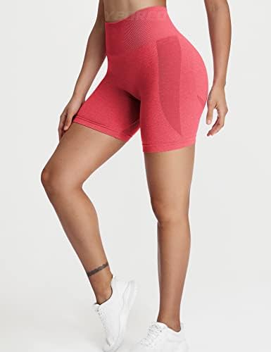 Yeoreo Bešicalne kratke hlače za žene za žene Smile Contour Biker Storys Gym Yoga Workout