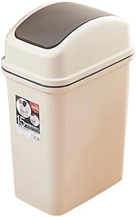 Sshhi kanta za smeće, poklopac za ljuljanje kanta za skladištenje velikog kapaciteta ekološki prihvatljiva kanta za otpatke od PP materijala pogodna za dnevni boravak kupatilo