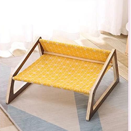 N / A Cat Pas platneni krevet Pojačani kauč na papiru od punog drveta prozračna debela hammock univerzalna kućna mat