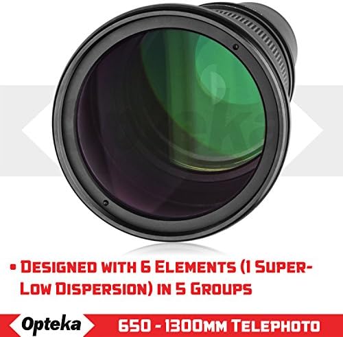 Optek 650-2600mm F / 8 visoke rezolucije Ultra telefoto Zoom objektiv za Nikon 1 V1 V2 V3 J1 J2 J3 J4 S1 S2