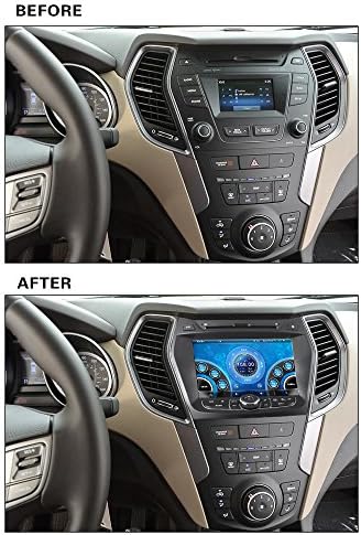 Auto GPS navigacioni sistem za Hyundai Santa Fe 2013 2014 dvostruki Din auto Stereo DVD plejer 8-inčni ekran osetljiv