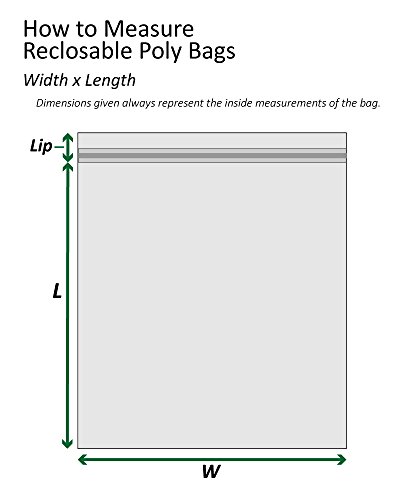 Kutije Fast BFPB4017 bijeli blok Reklozibilne 4 Mil Poli torbe, 12 x 15, jasne