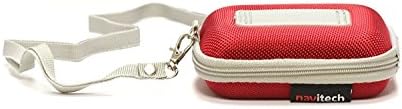 Navitech Red hard zaštitni sat/torbica za narukvicu kompatibilna sa TomTom Adventurer GPS vanjskim satom