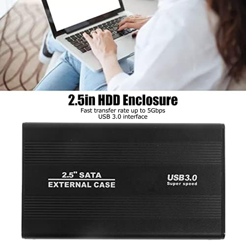 2.5 inčni hard disk kućište, 5Gbps USB 3.0 Eksterni HDD slučaj, podrška 4TB, koristi se za eksterno skladištenje podataka, za laptop i Mac.