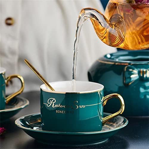 DHDM Nordic Engleski popodne čaj keramički stakleni cvjetni čaj za grijanje crni čaj Biljni čaj Voćni čajnik