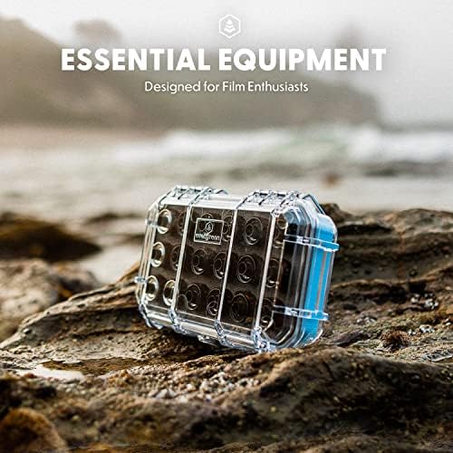 Evergreen X Seahorse 56 Professional Heavy Duty vodootporna Fotografska folija za nošenje i tvrda torbica za 18 rolni / 35mm Foto Film | lagano zapečaćena, vodootporna, otporna na drobljenje
