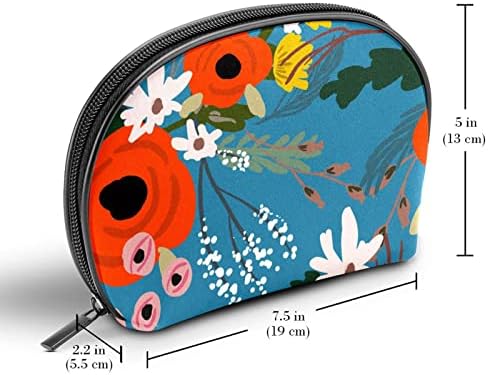 Travelna torba za šminku, kozmetička torba Make up Case Organizator, za žensku torbicu za toaletne potrepštine Oprema Četke, Moderni apstraktni cvjetni proljetni buket