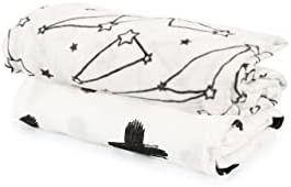Željezni Star & Plus potpisuje Unisex višenamjenski pamučni omot za bebe muslin swaddle pokrivač,