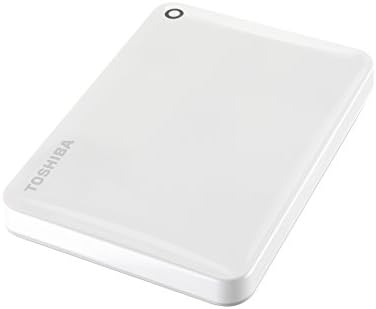 Toshiba Canvio Connect II 500GB prijenosni eksterni Hard disk 2.5 inčni USB 3.0-bijeli-HDTC805EW3AA