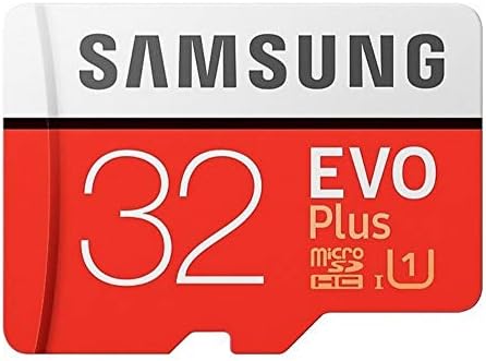 SAMSUNG 32GB EVO Plus MicroSDHC w / Adapter