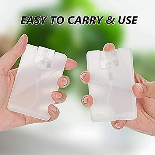 Zdravstveno 20 paketi 20ml Clear Plastic Parfem Sprat Spremnici za punjenje rafinirajuće parfemske
