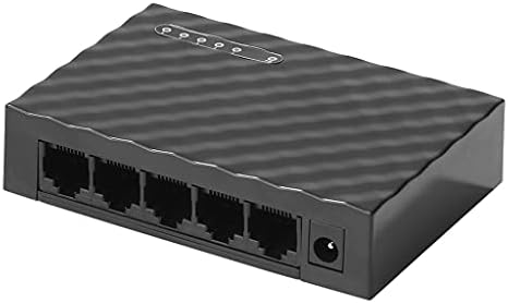 N / A Mini 5-portski radna sklopka Brzi Ethernet mrežni prekidač LAN HUB RJ45 Ethernet i prebacivanje
