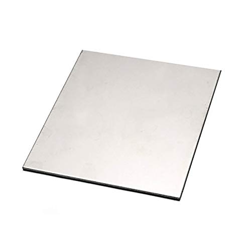 Sqinaa titanijumski Lim TA2 Metal 4mm Debljina titanijumske ploče za vazduhoplovne industrijske procese Automotive DIY