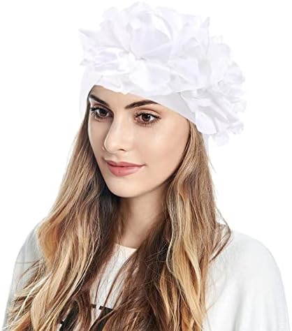 Kape pokrivala za glavu za žene kapice Casual Big Flowers kapa kapa kapa muslimanska Turban kapa Muška kapa