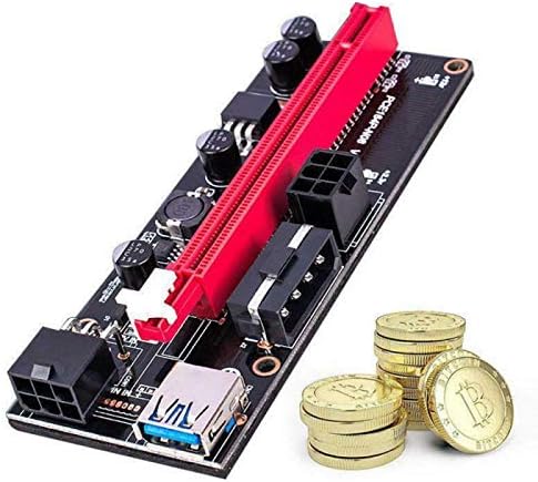 Konektori Najnoviji VER009 USB 3.0 PCI-E RISER VER 009S Express 1x 4x 8x 16x Extender Riser adapter sa SATA 15Pin do 6-polnika za napajanje -