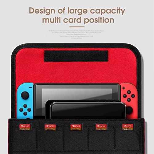 Akvarelna slatka crvena Panda torba za nošenje kompatibilna sa Switch Prints zaštitnom futrolom tanka