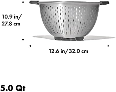 OXO Dobro koštac od nehrđajućeg čelika 5 qt./ Cjedilo Od 4,7 L