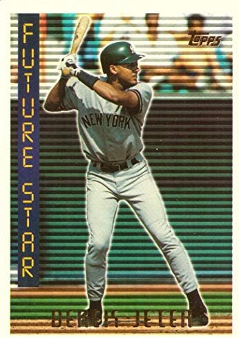 1995 TOPPS # 199 derek jeter bejzbol kartica - buduće zvijezde