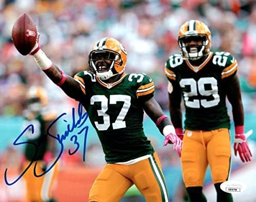 SAM Shieldovi potpisani autografirani 8x10 Photo Green Bay Packers JSA AB54766 - AUTOGREM NFL fotografije