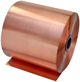 WSabc čisti Cu bakar metalni lim folija Bakarni pojas uglavnom se koristi u elektromagnetnoj zaštiti, 1m,