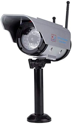 Nwejjron nadzor lutka kamera sa LED, podesivom trajnom nadzornom kućnom kamerom, srebro za uredski park Home Shopping Mall