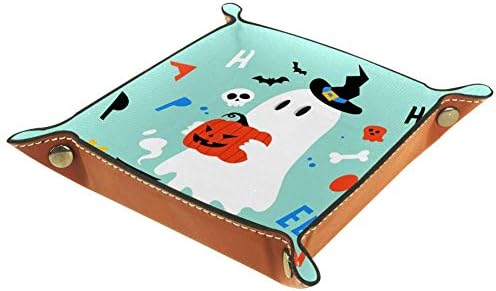 Lyetny Halloween Ghost Pumpkin Organizator pladanj za skladištenje kreveta Beddide Caddy Desktop