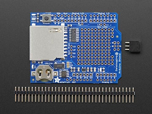 Adafruit sastavljen štitnik za prijavu podataka za Arduino