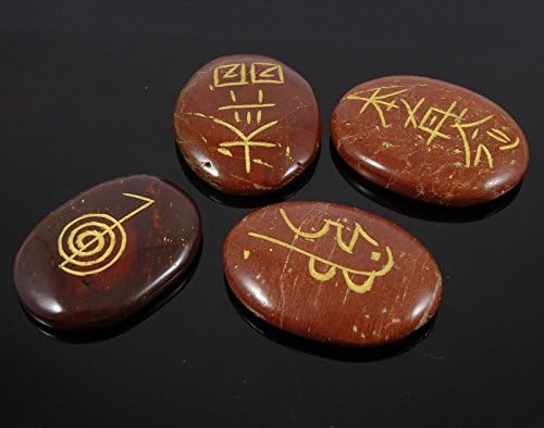 Harmonizirajte puno 4 kom. Jasper meditacije balansiranje reiki ljekovitog kamena Karuna simbol