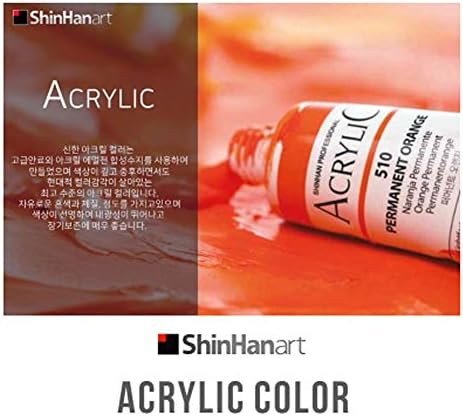 Shinhan 36 boje profesionalne akrilne boje postavljene umjetnike Quality Tube 20ml