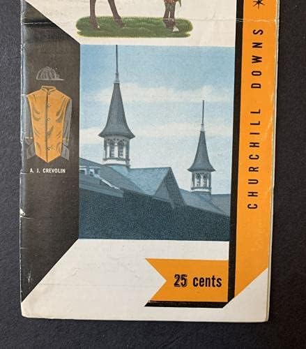 Vintage 1955 Kentucky Derby 81. Službeni program May 7 Churchill Downs - College programi