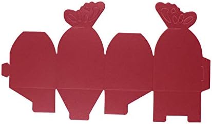 Kslong Crvena Poklon kutija Butterfly Wedding Favors Baby Shower Čokoladni slatkiši Favor kutija za rođendanske poklon kutije za zabavu 50kom