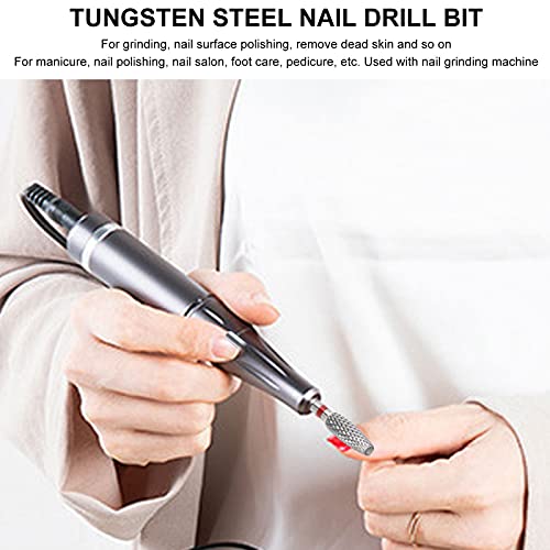 Svrdlo za nokte, profesionalne karbidne burgije za nokte Tungsten Steel turpija za nokte poliranje brusne