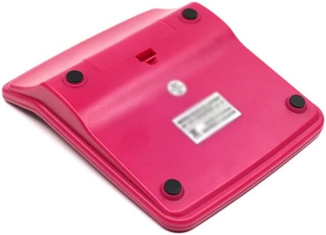 MJWDP 12-znamenkasti kalkulatorski kalkulator Veliki tasteri Financijski poslovni računovodstveni alat Rose crvena boja za poklon uredskog školskog poklona