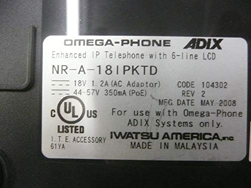 Iwatsu 18i / NR-A-18ipktd telefon