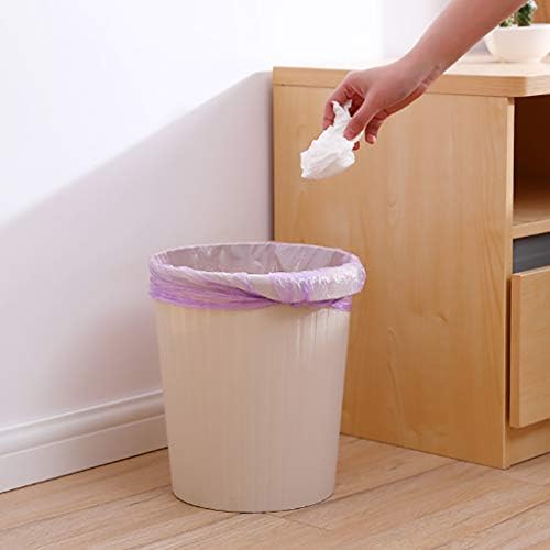 WXXGY kanta za smeće plastična kanta sa ručkama Kancelarijska kanta od izdržljive plastične praktične kutije za odlaganje kupatila kuhinja ili ostava/zelena / 24cmx28cmx19. 3Cm