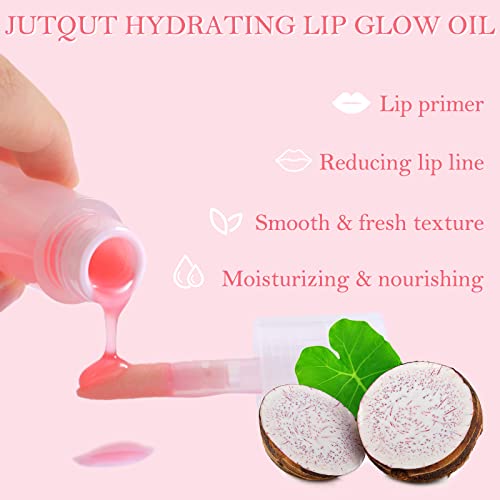 Jutqut hidratantno ulje za usne Glow, hidratantno ulje za usne Gloss Transparent Plumping ulje za usne tonirano