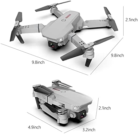 Sklopivi dronovi sa kamerom za odrasle 4K 1080p Ultra HD dvostruka kamera početnici FPV kamera daljinsko upravljanje