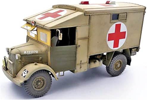 ー的ー Gekko model Gec35gm0068 1/35 britanska vojska 4x2 teška ambulanta rani Ratni plastični model oblikovana boja