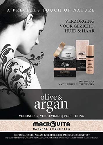 Macrovita Olive & Argan Poklon set: Rekonstruktivni šampon za kosu za sve tipove kose 200ml + klima uređaj 200ml + besplatna maska ​​za popravak kose 100ml