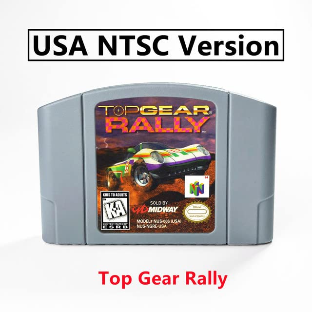 TG Top Gear Rally 1 64bit igra Cartridge USA NTSC verzija za N64 konzole-TG Rally 1