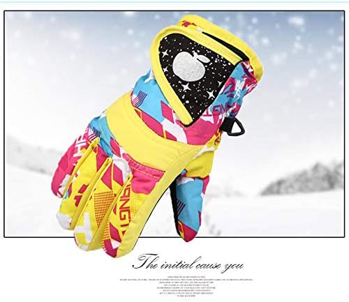 Zimske Sportske Rukavice Za Decu Dečaci Devojke Skijanje Na Snegu Modni Zadebljani Topli Vetrootporni Fitnes Rukavice